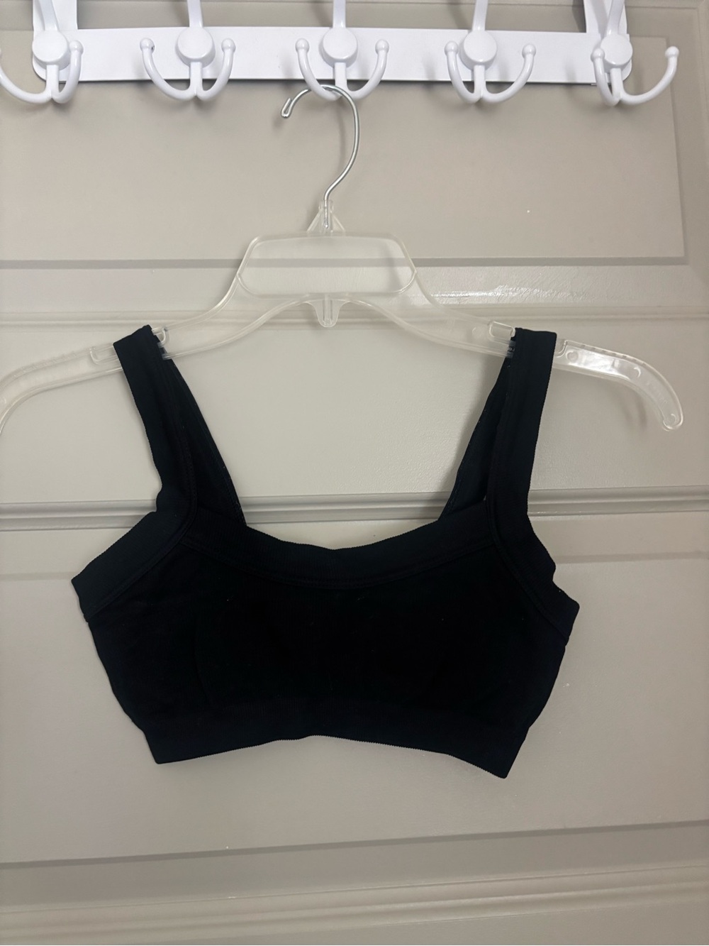 Urban Outfitters Black Seamless Bralette Tank Top